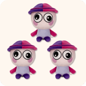 Moopy Plush 3PCS