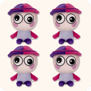 Moopy Plush 4PCS